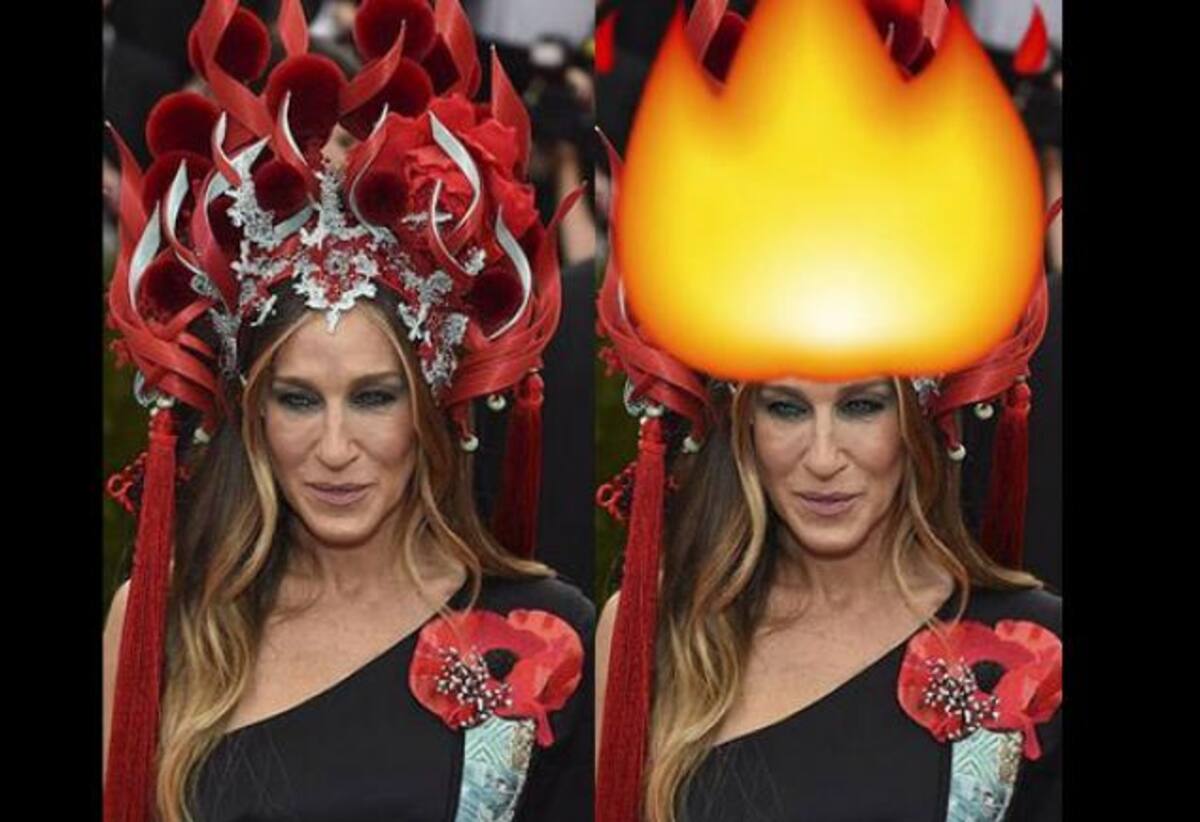 Memes del vestido de Sarah Jessica Parker.