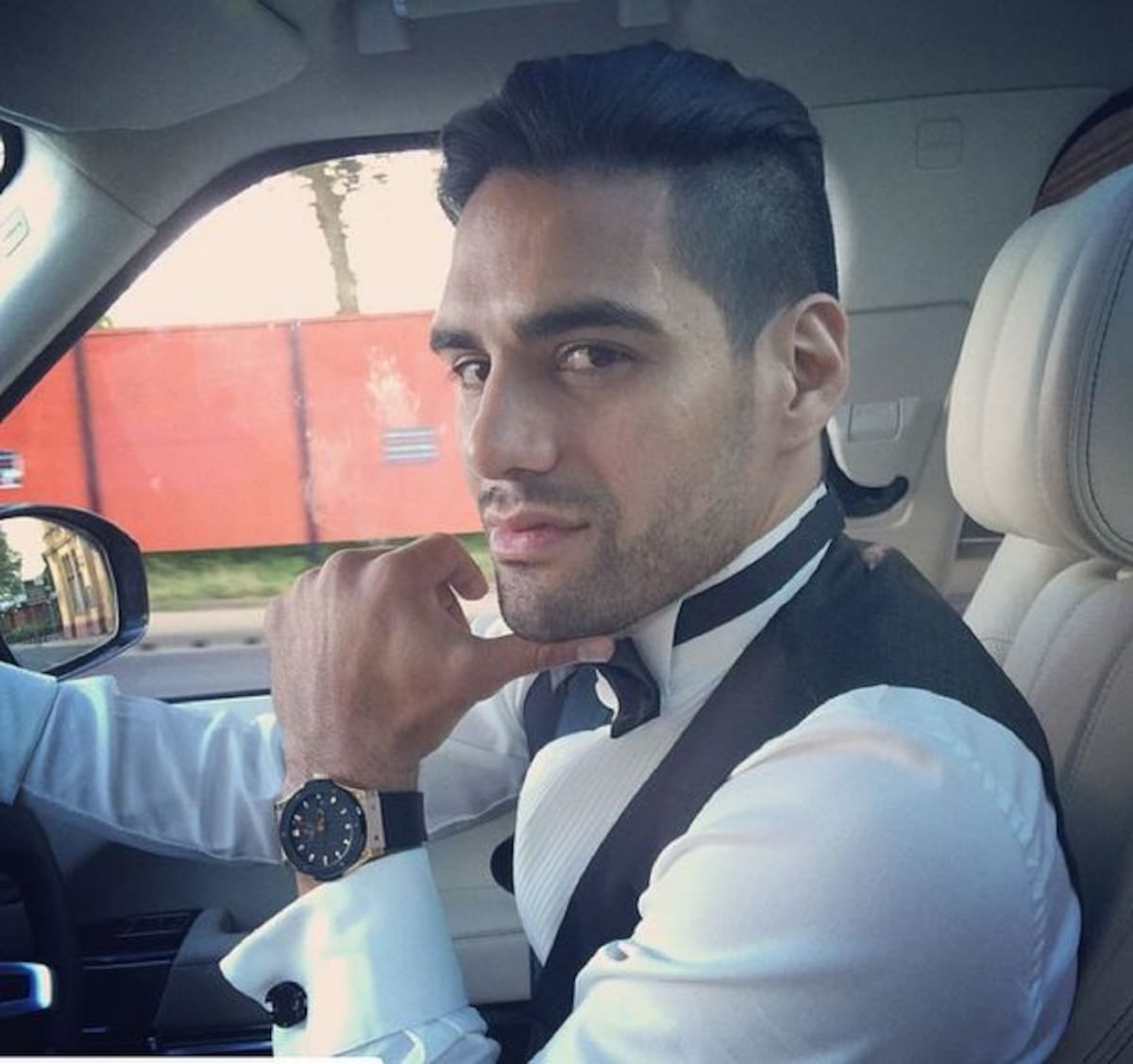 Así luce actualmente Radamel Falcao con su cambio de look.