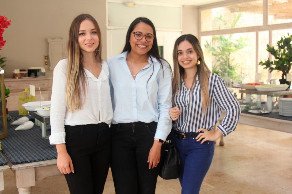María Camila Amín, Karen Sastoque y Alexandra Cabarcas.