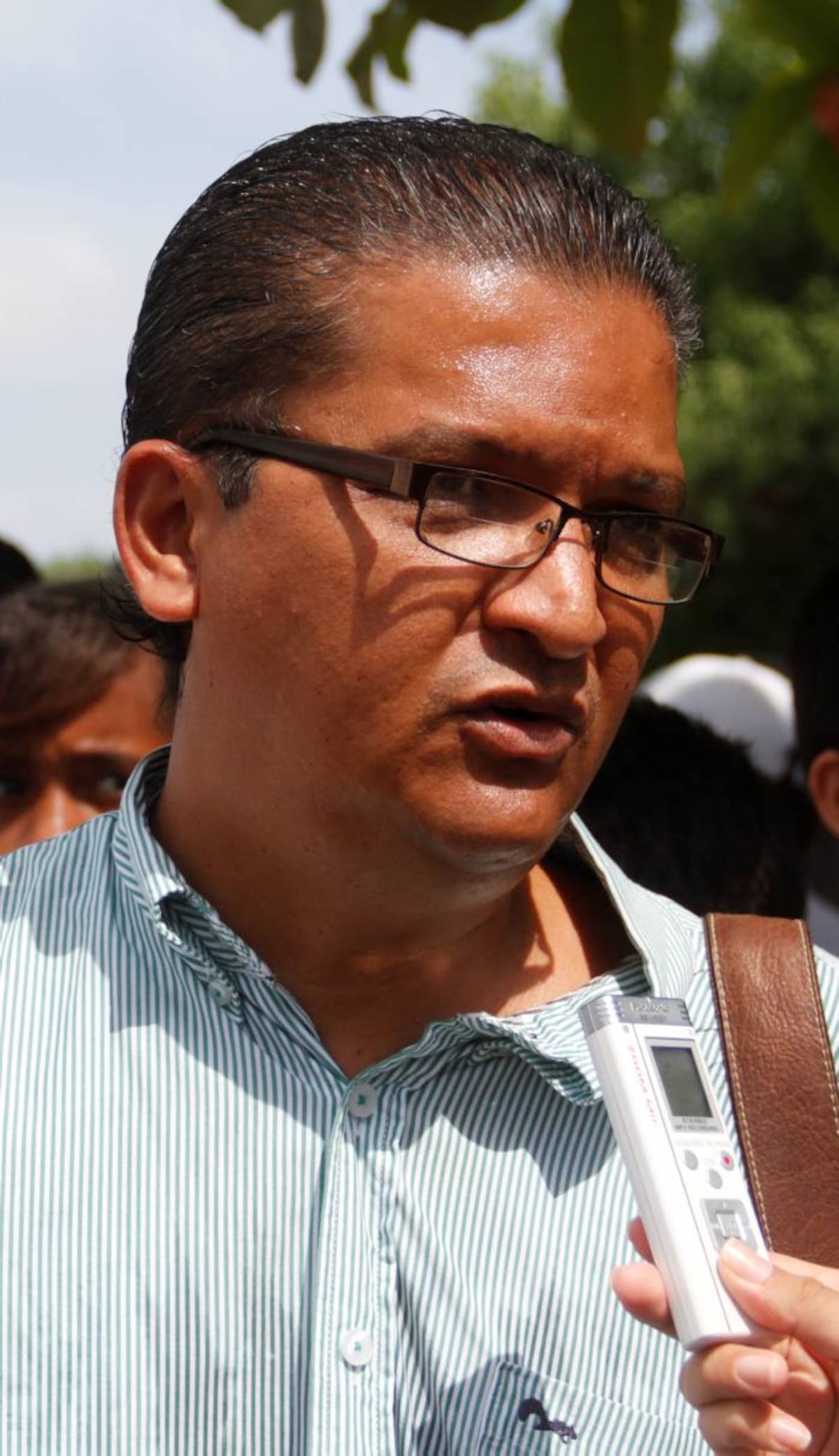 Miguel Muñoz Miranda, rector del Colegio Nuestro Esfuerzo. OSCAR DÍAZ ACOSTA / EL UNIVERSAL