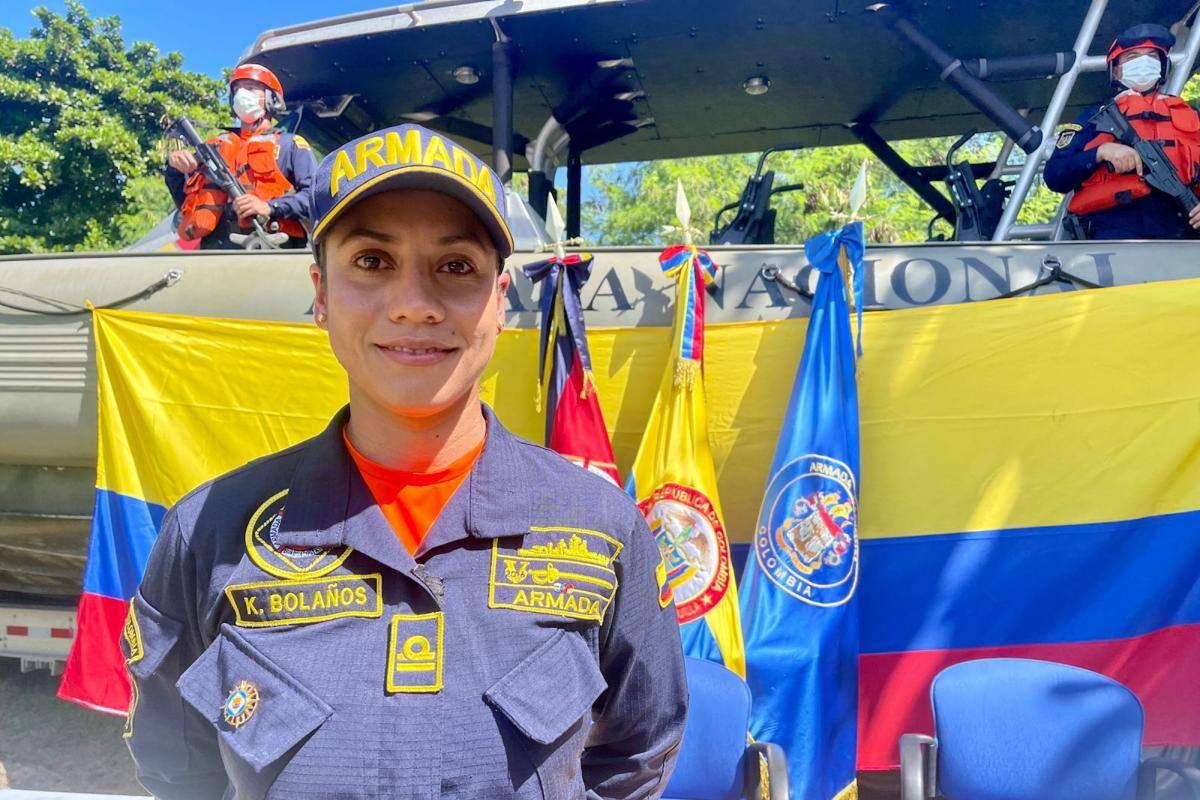 Una samaria es la nueva comandante de Guardacostas de Barranquilla