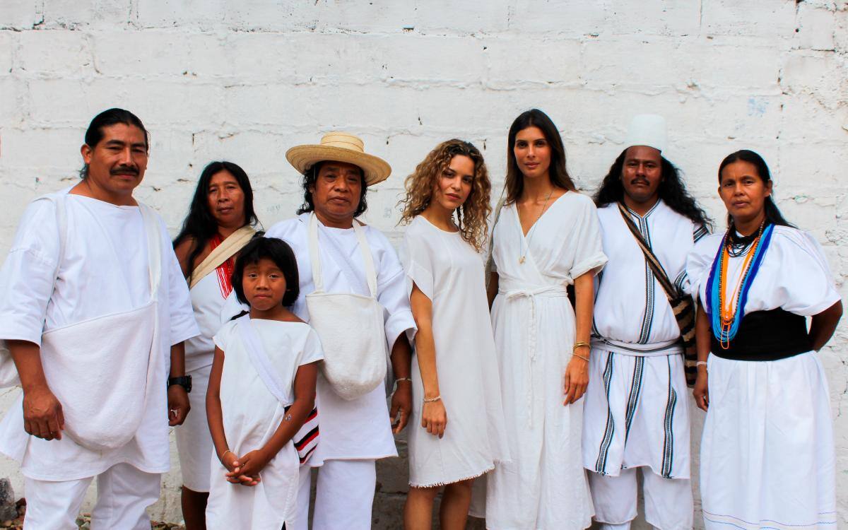 Los proyectos de crecimiento de La Toya van ligados al potencial que encontró en Santa Marta y la Sierra Nevada, y junto a su amiga Giselle Lacouture adelanta esta bella campaña. //FOTOS CORTESÍA