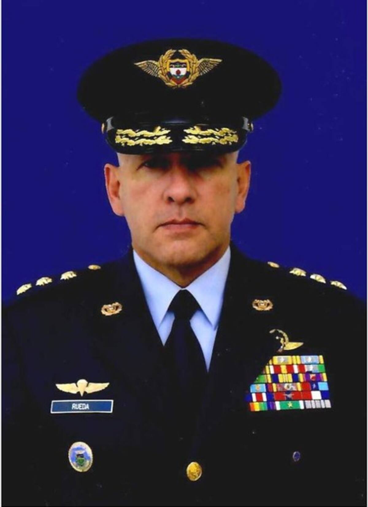 General Ramsés Rueda, comandante de la Fuerza Aérea Colombiana.