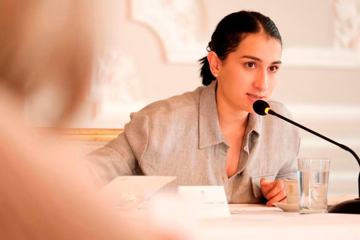Laura Sarabia reacciona a su salida del Gobierno