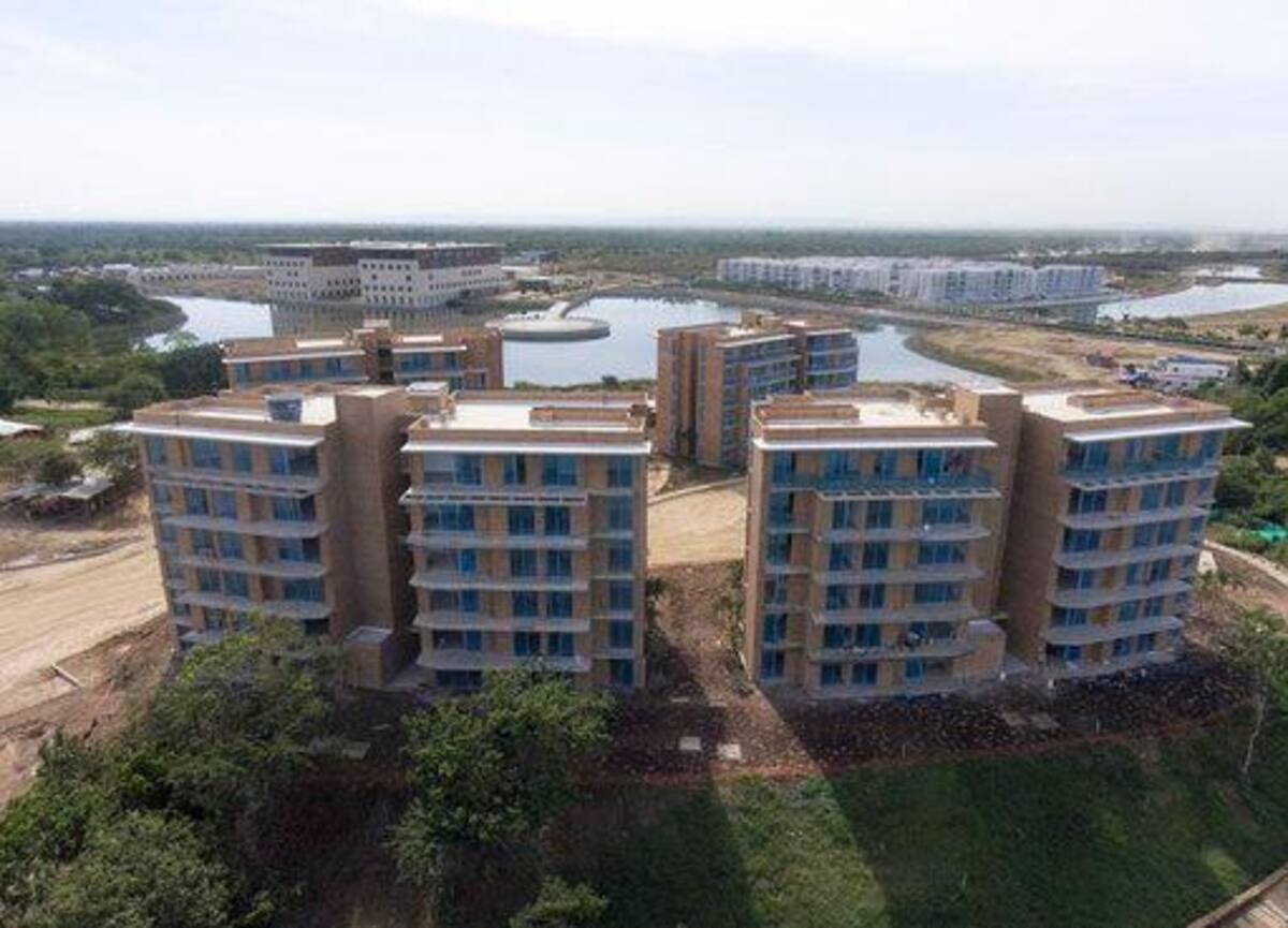 Panorámica de algunos de los desarrollos de Serena del Mar, en la Zona Norte de Cartagena. // FOTOS CORTESÍA
