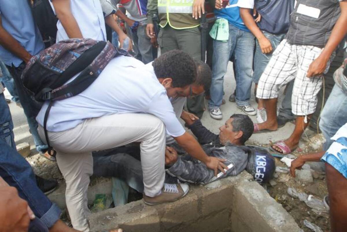 Gustavo Puerta Devoz, mototaxista accidentado el pasado lunes y quien murió anoche. JULIO CASTAÑO - EL UNIVERSAL -