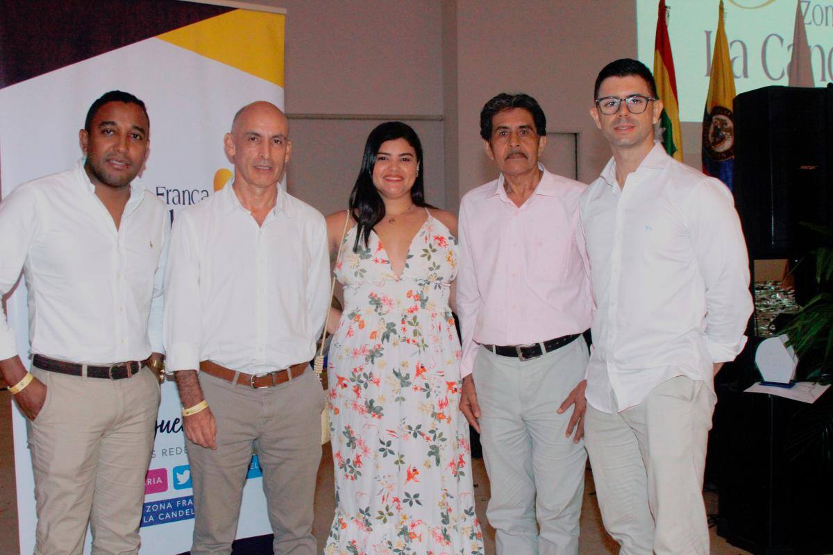 Hader Manuel Pardo, Carlos Bernal, Liceth Castillo, Carlos Feria y Juan David Naranjo.