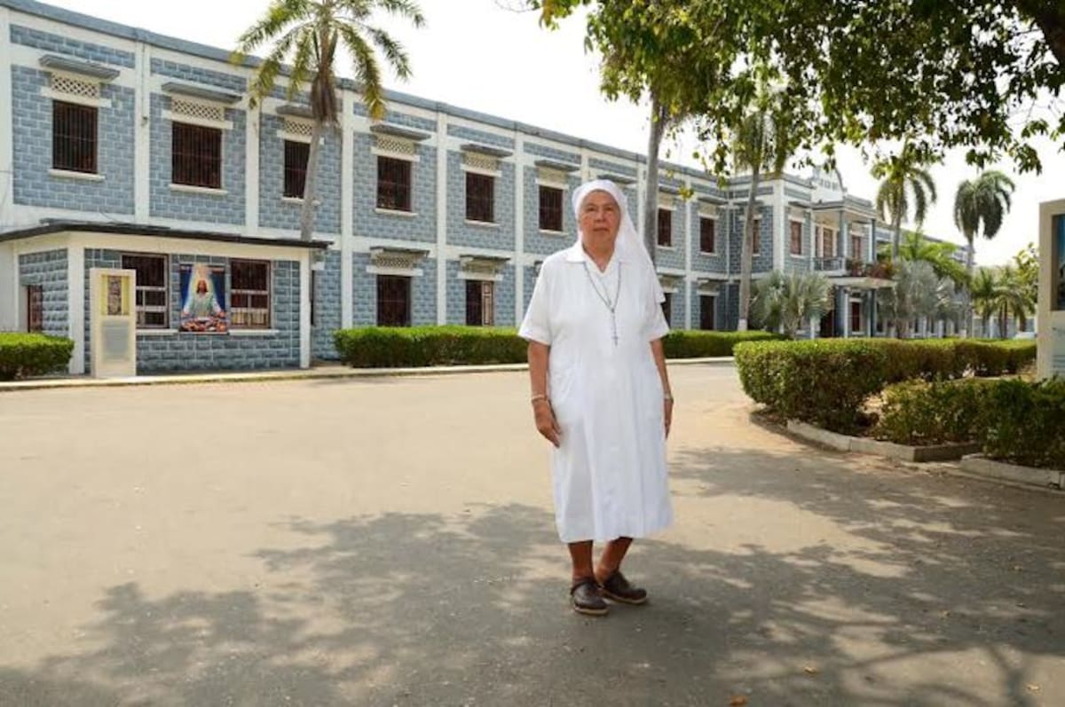 Hermana Eloísa Marrugo Llamas, exdirectora del Colegio Biffi. JULIO CARRASQUILLA /CORTESÍA