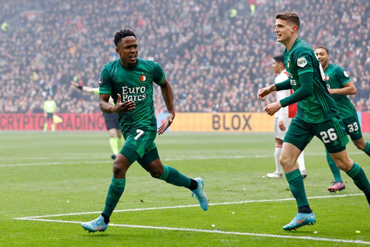 Sinisterra llega con gol a la selección: Anotó con el Feyenoord