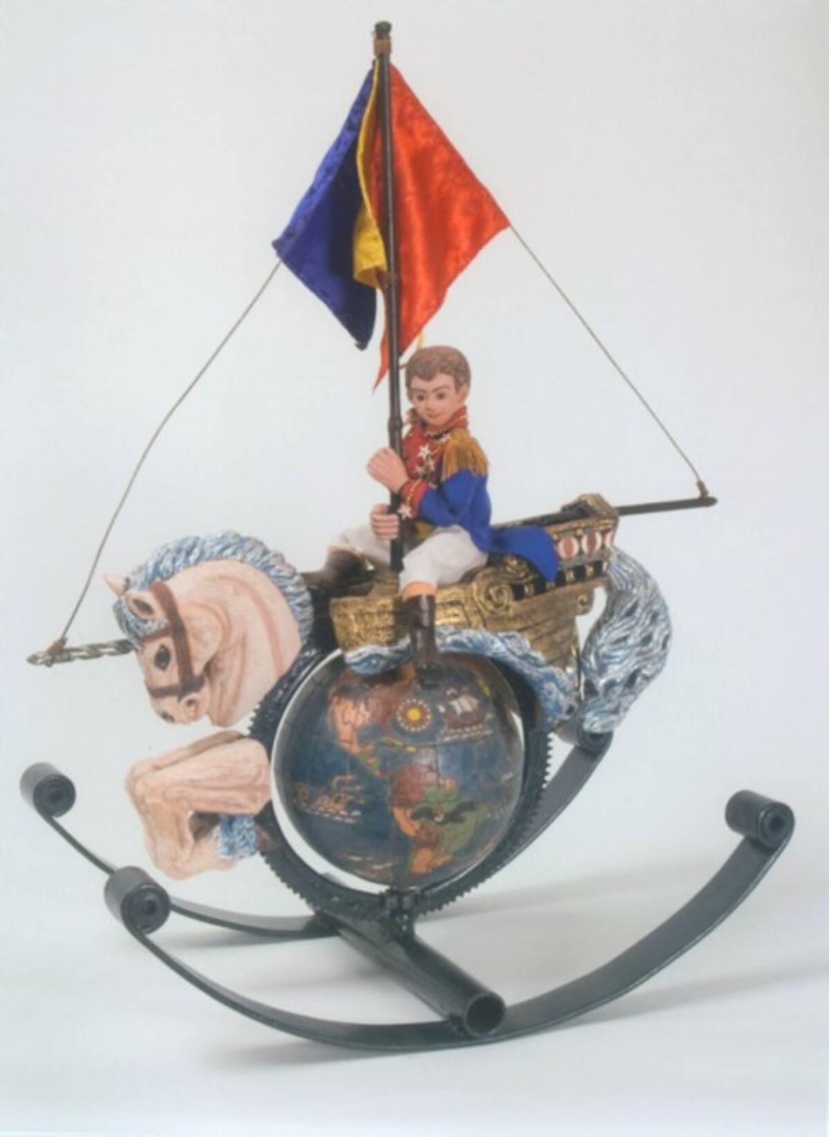 Fabián Ocampo Garzón. “Niño Simón jugando a arar en el mar y sembrar en el viento”. Mención.