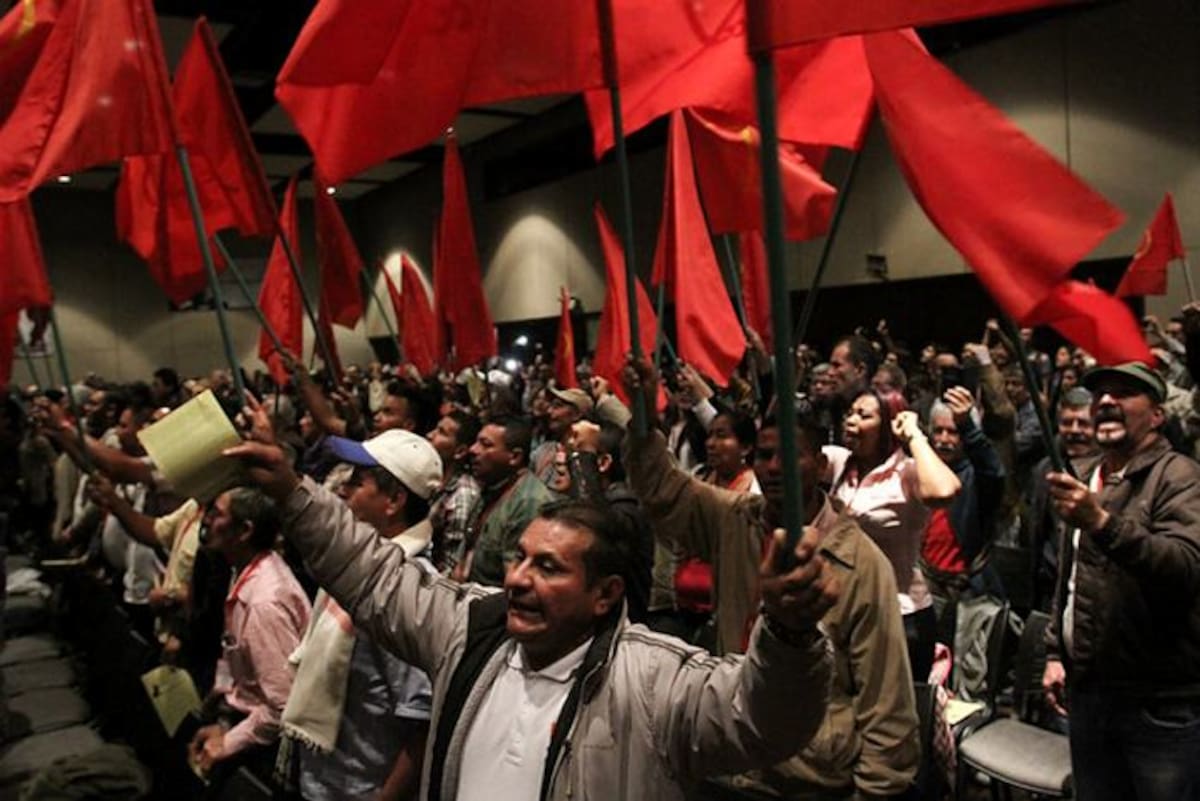 Congreso Nacional del partido comunista colombiano. Colprensa