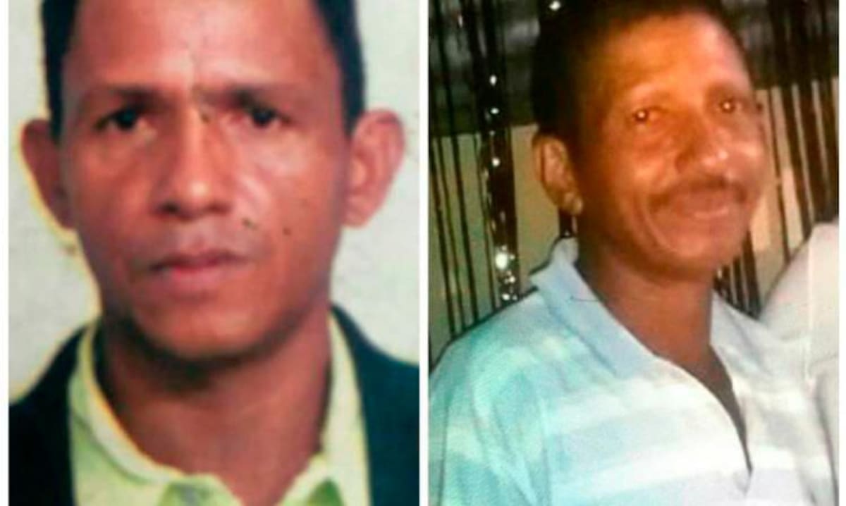 Wilmar y Dairo Rivera Rodríguez fueron sacados a la fuerza de su finca el pasado 14 de marzo, en San Cayetano.