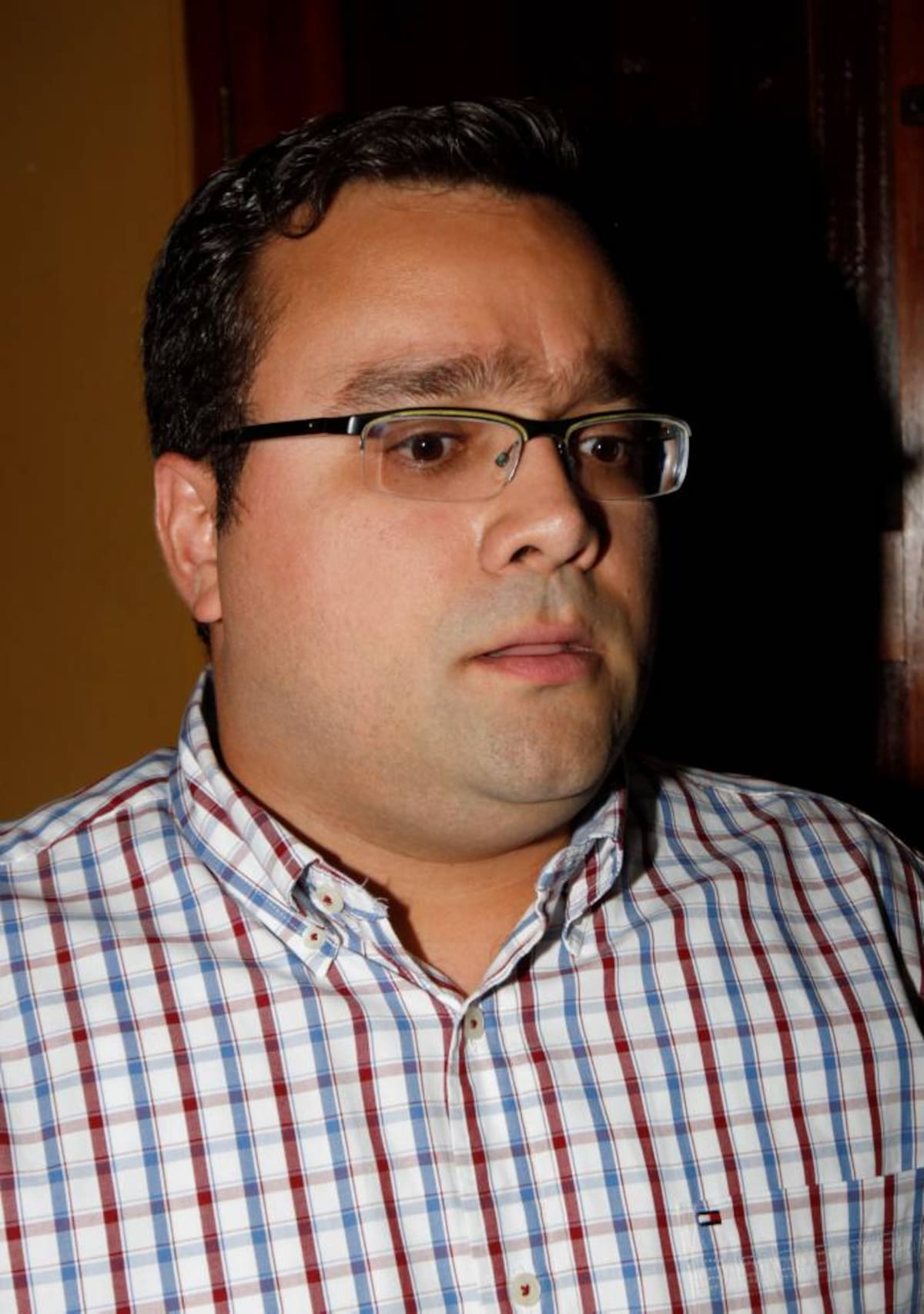 Mario Feliz, Contralor Distrital Óscar Díaz