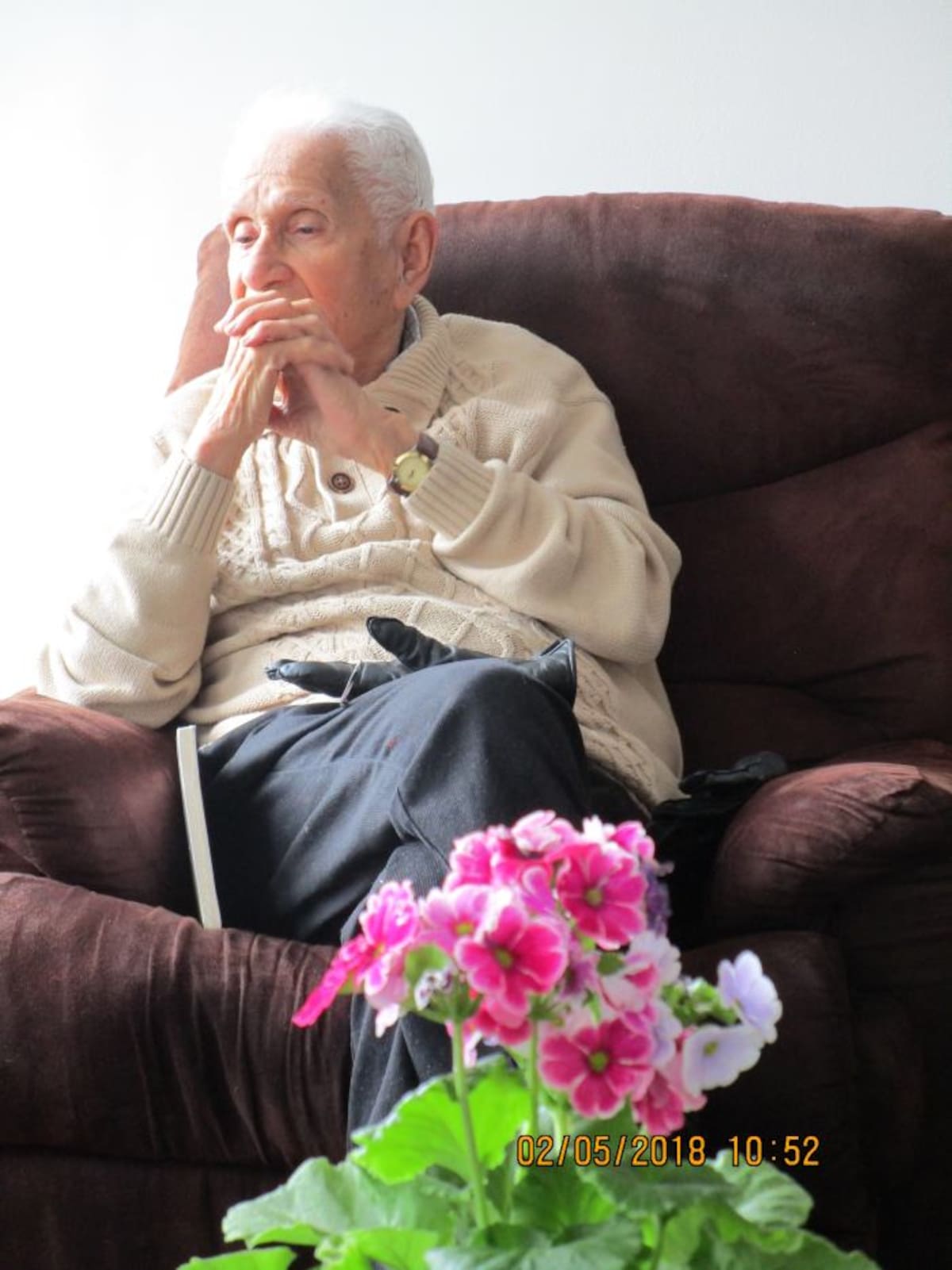 Carlos Alemán, de 99 años, una memoria prodigiosa. María Serrano Rivas