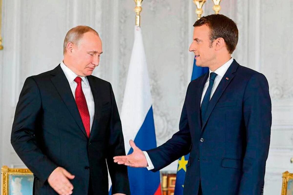 Putin dice a Macron que su ofensiva va según lo previsto y se recrudecerá