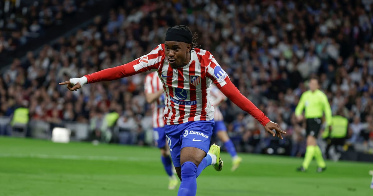 Video: With this amazing goal, Atlético beats Real Madrid