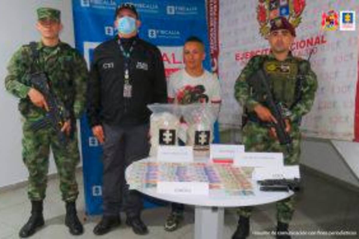 Hombre va a prisión por tener más de 5 kilos de base de coca en una casa