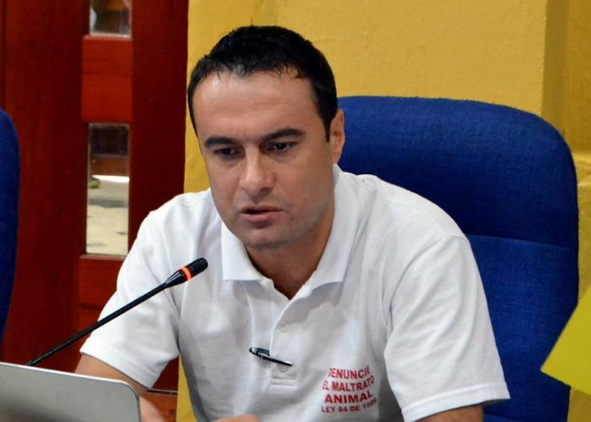 Germán Zapata, concejal citante. Archivo.