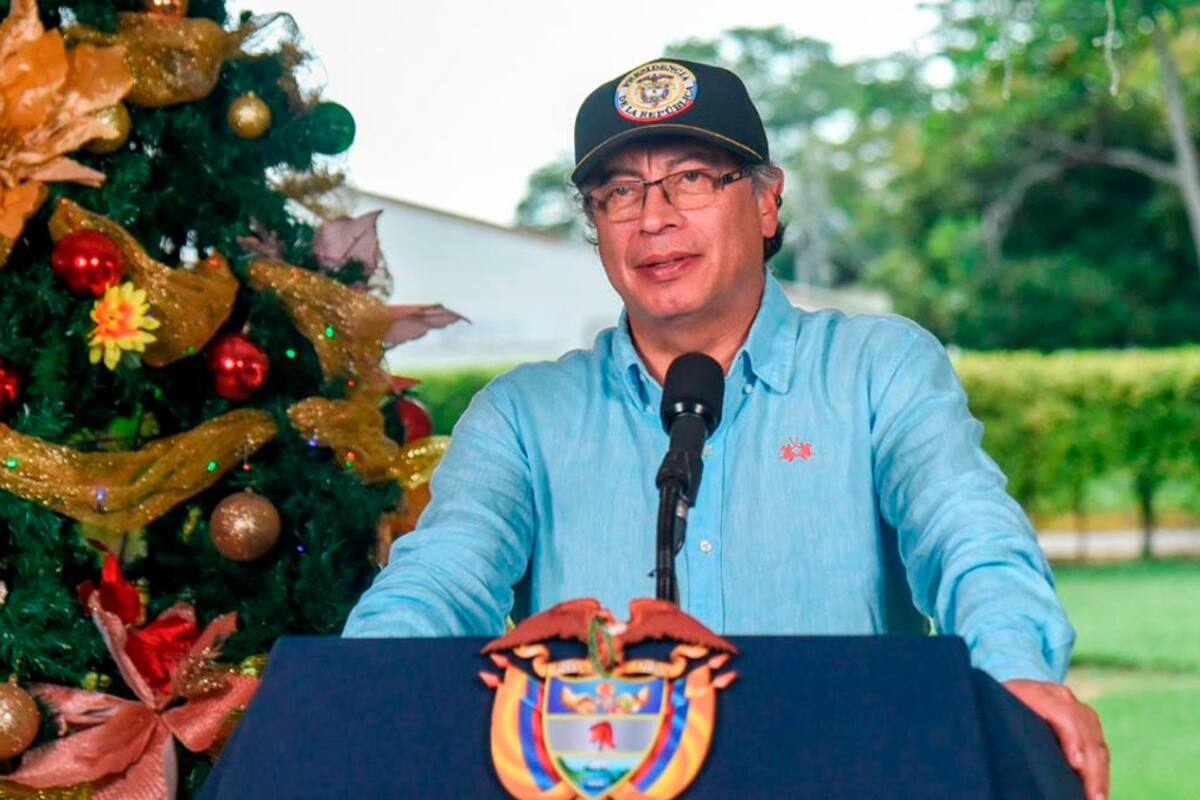 Este es el mensaje de Navidad y Año Nuevo del presidente Gustavo Petro
