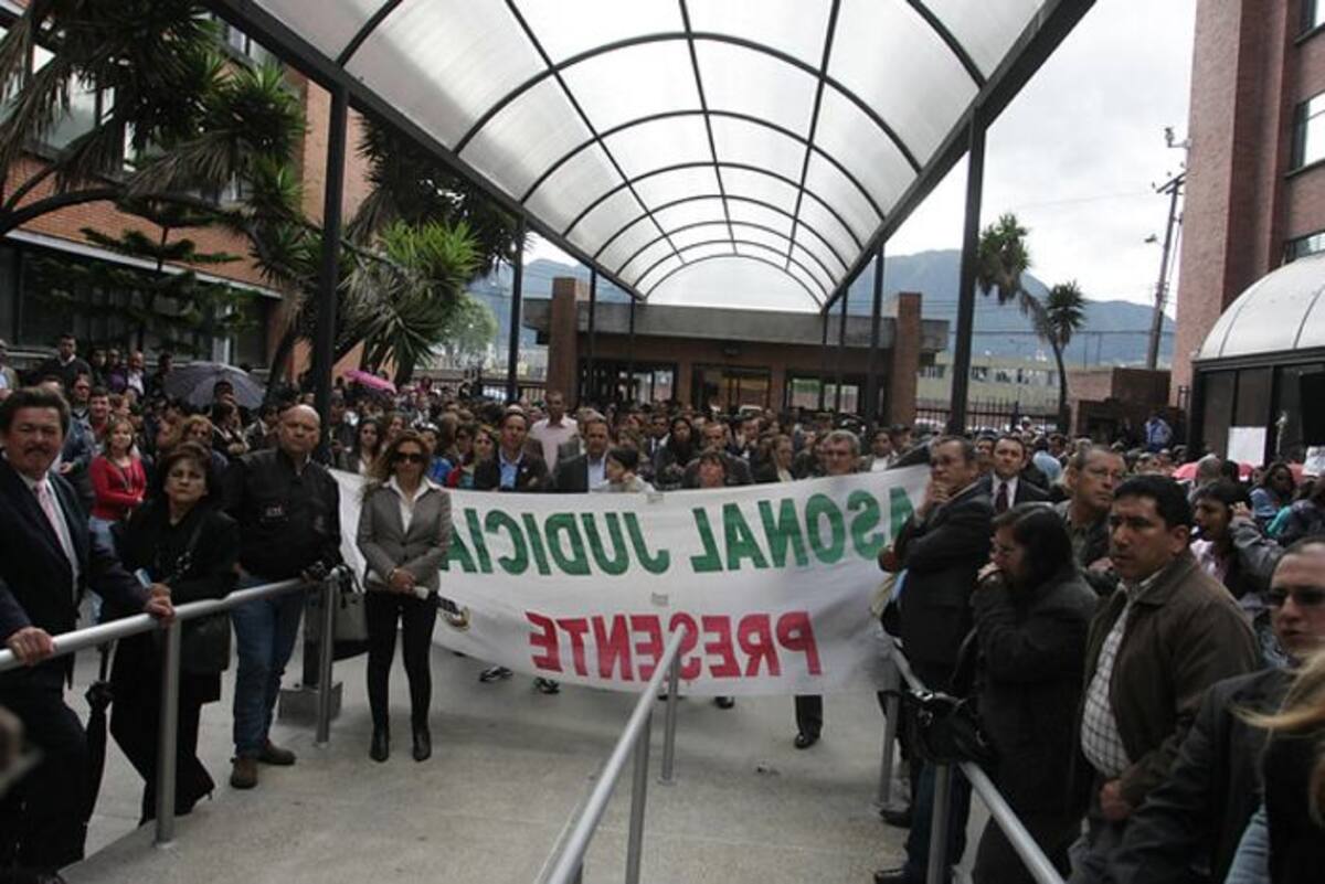 El presidente de la Asociación Nacional de Jueces y Fiscales, Rafael Barrera, señaló que el Gobierno no ha querido darse cuenta de la gravedad de lo que está pasando. COLPRENSA