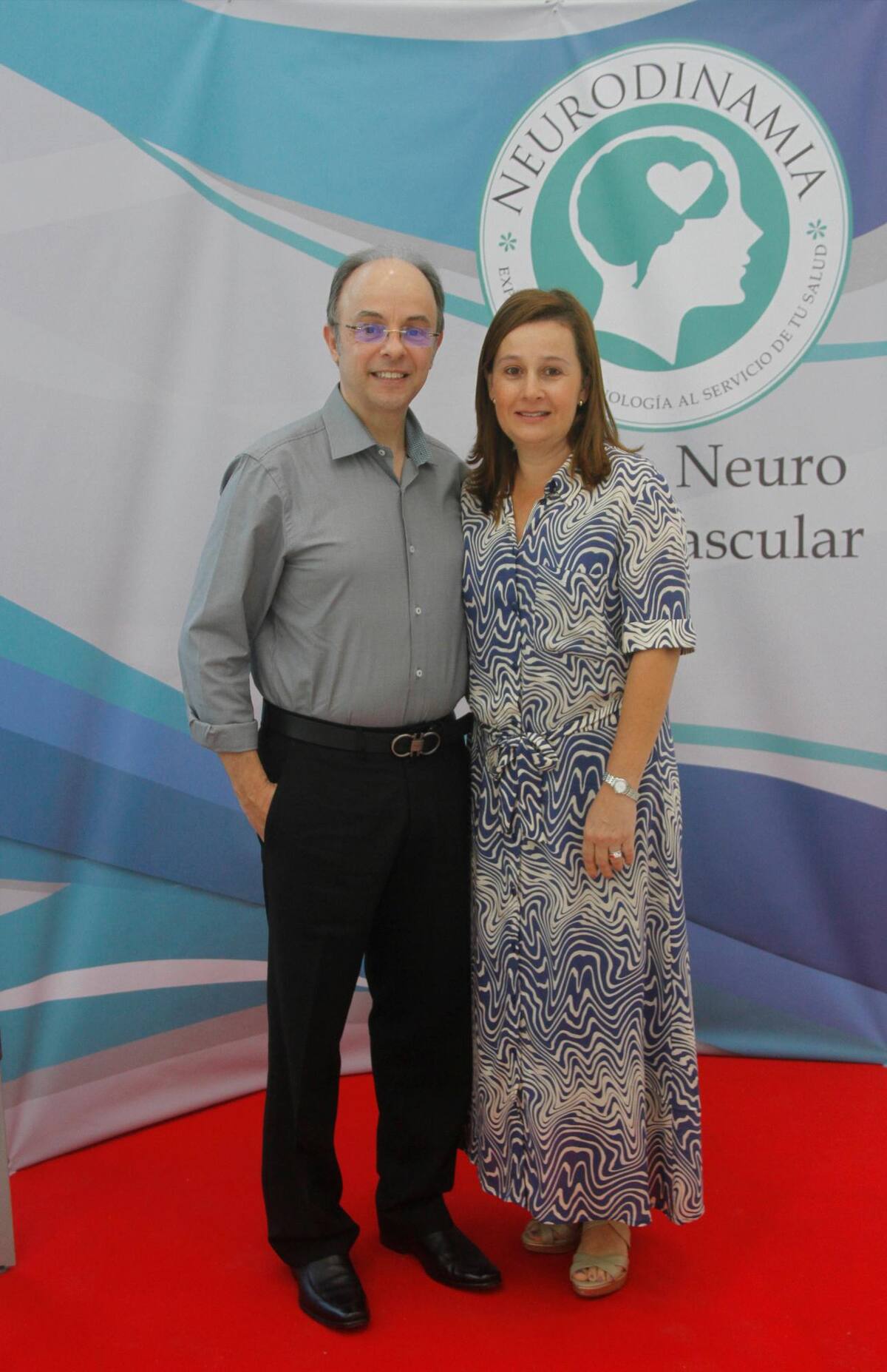 Juan Carlos Benedetti y Mónica Rodríguez.