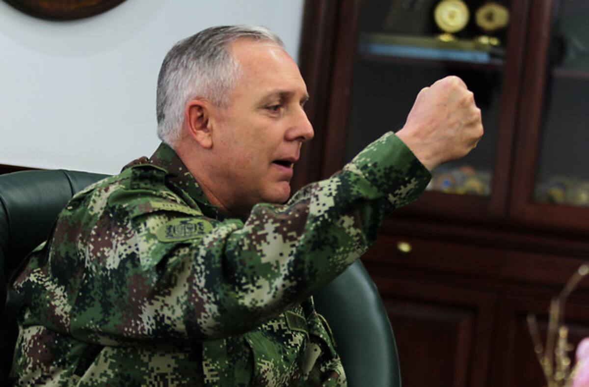 General Alberto José Mejía. Colprensa