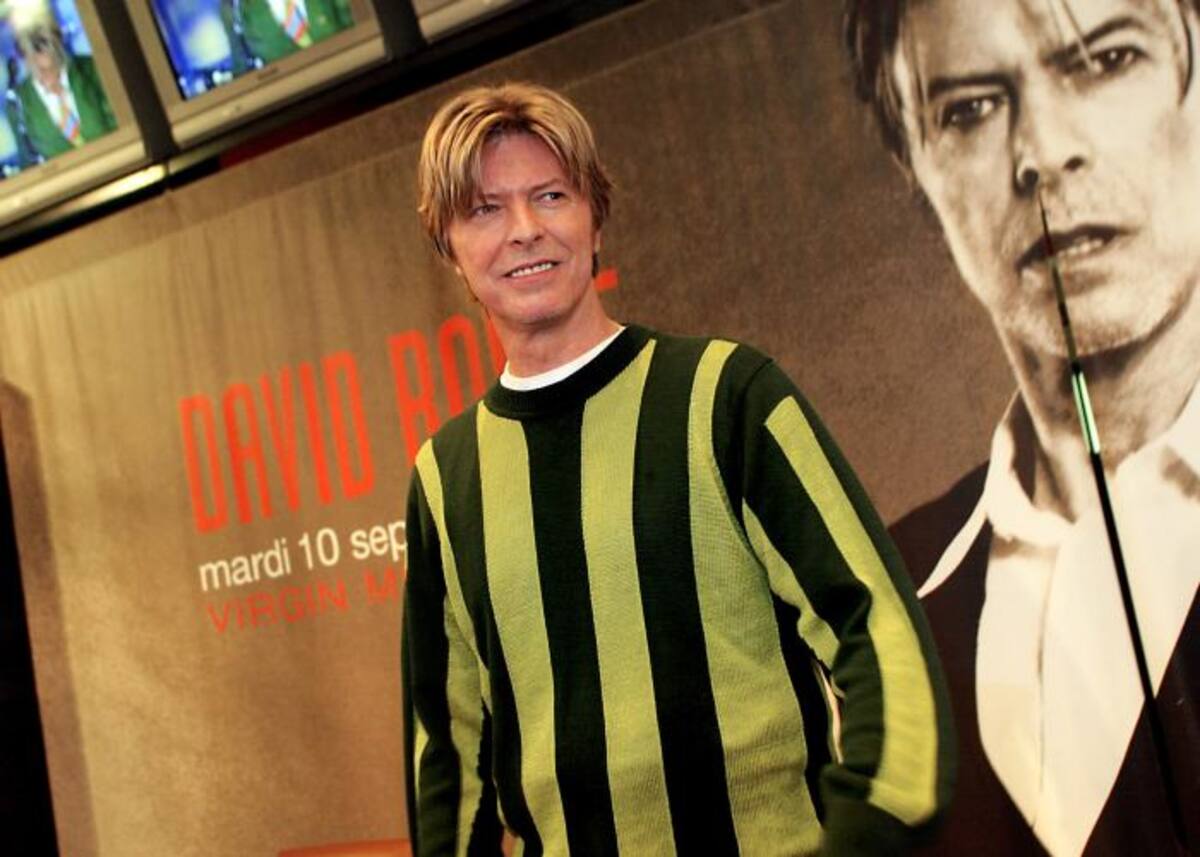David Bowie. AFP