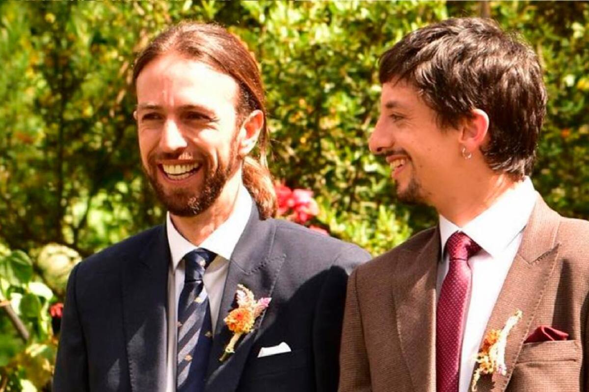 ¡Dio el “sí”! Así fue la boda del cantante Esteman y el actor Jorge Caballero