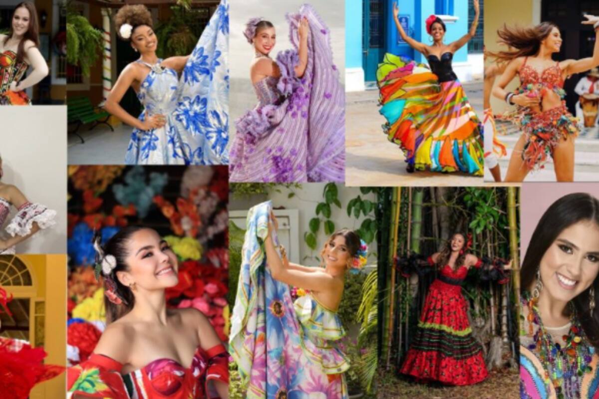 Aquí están las barranquilleras que aspiran a ser Reinas del Carnaval
