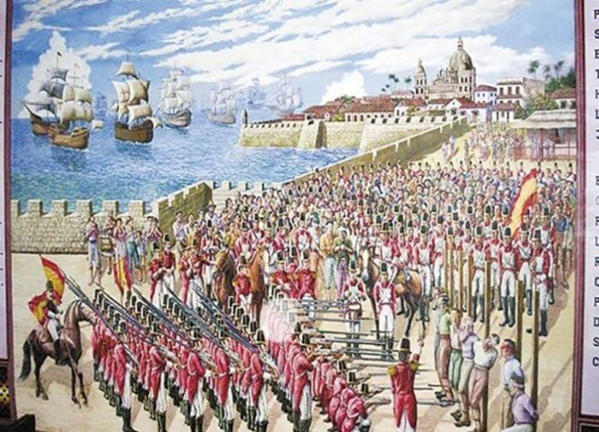 Cartagena, bajo el Sitio de Morillo en 1815: más de seis mil muertos. Archivo El Universal