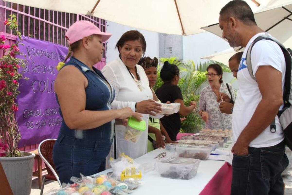 Festival del Dulce en la Cárcel de San Diego. KAILLINE GIRALDO