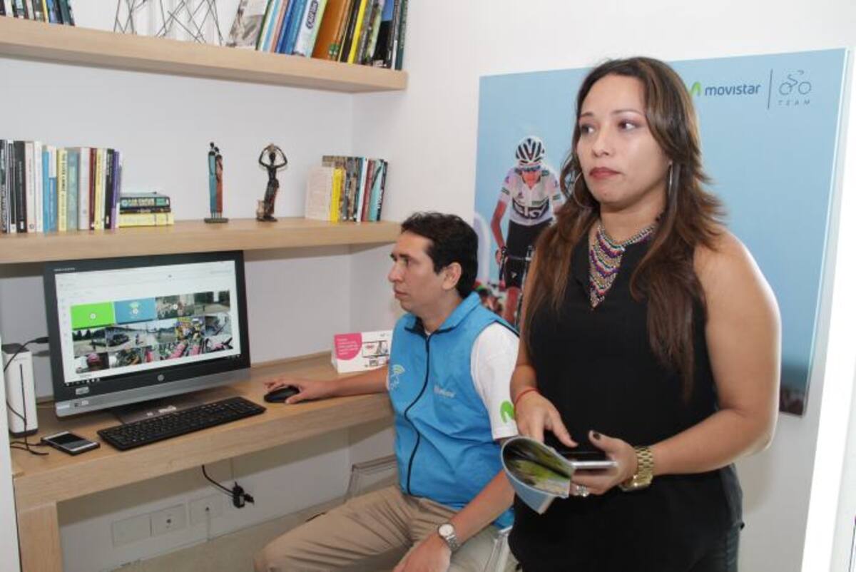 Durante el lanzamiento se hizo una presentación real de los beneficios de la nueva fibra en los distintos ambientes del hogar. LUIS APARICIO - EL UNIVERSAL