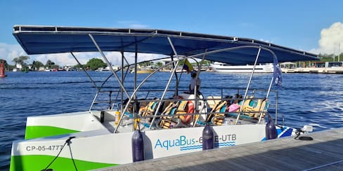 Aquabus: prueban vehículo para transporte acuático en Cartagena