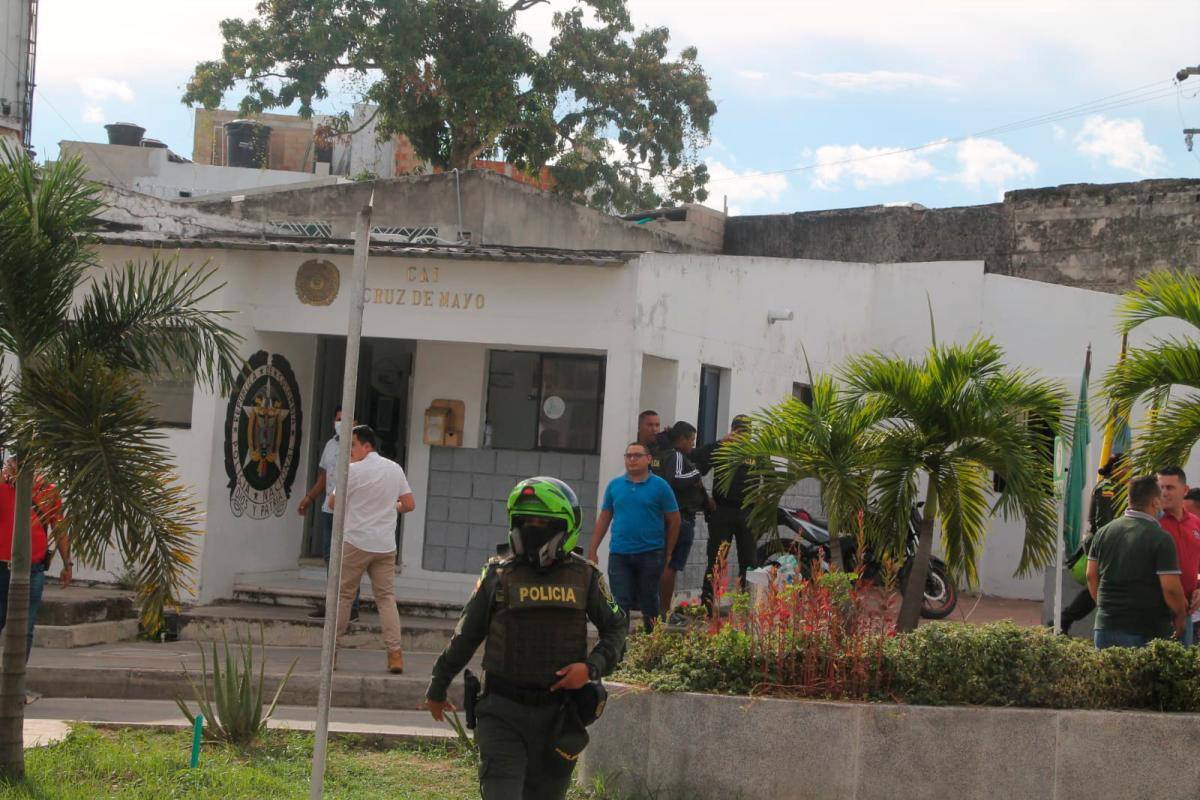 Lanzan artefacto explosivo contra el CAI de la Cruz de Mayo en Sincelejo