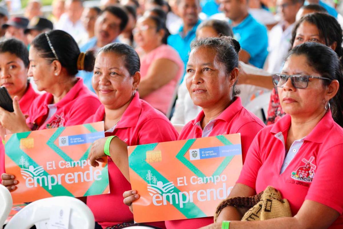 Los planes de la cartera de Agricultura también incluyen a la mujer rural. // cortesía