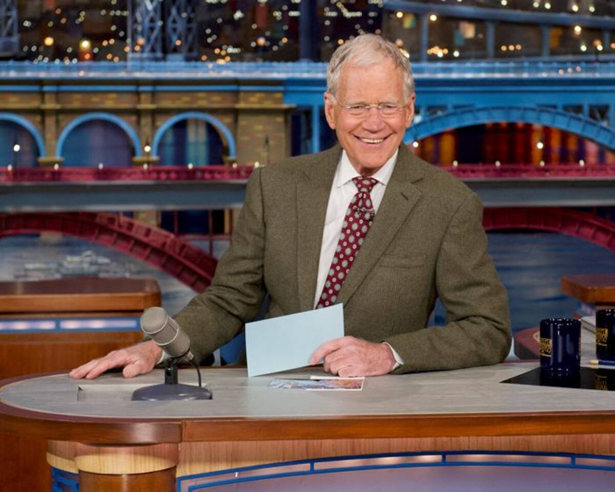 David Letterman. AP Jeffrey R. Staab