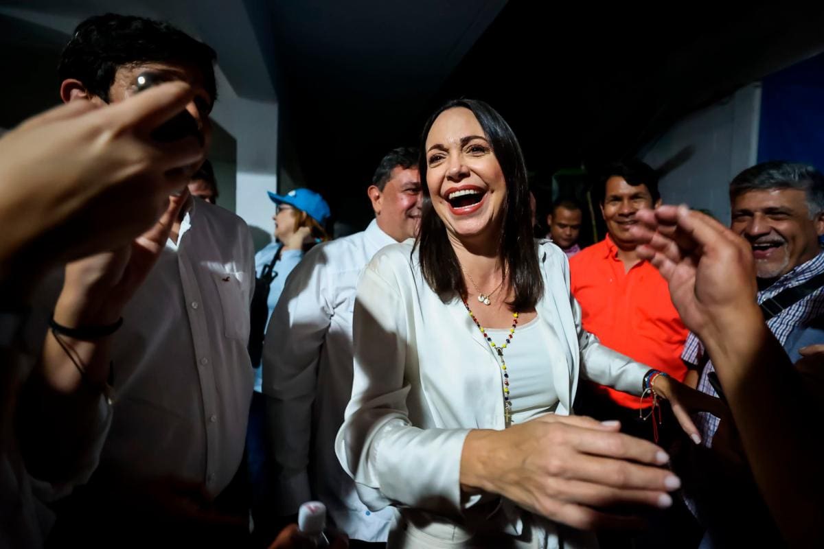 La opositora Corina Machado llama “el gran perdedor” a Nicolás Maduro