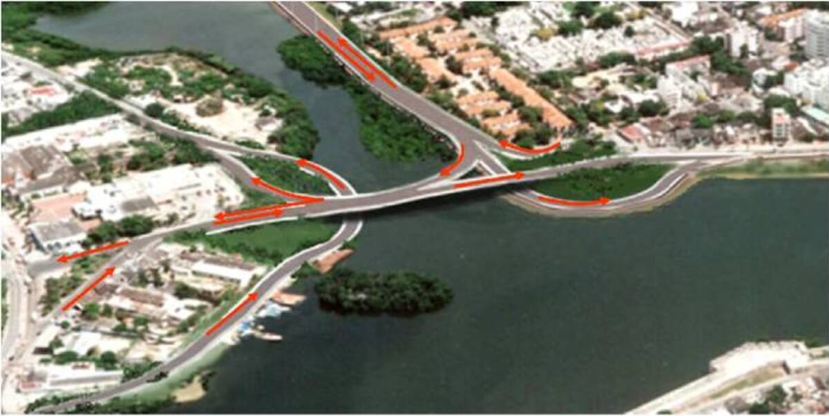 Así se proyecta el Puente Vehicular Las Palmas.