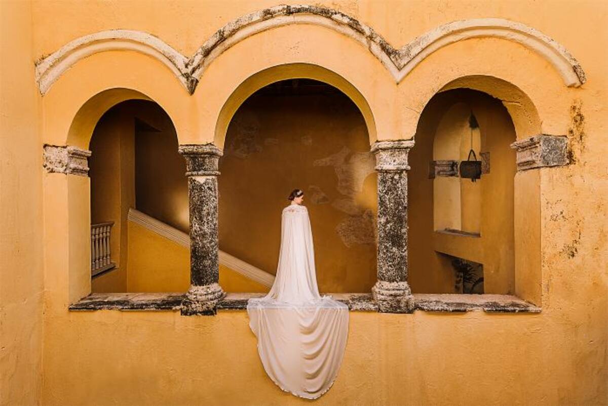 Fotografía de boda a la diseñadora Alejandra Isaac. FOTO: FABIÁN ÁLVAREZ ROCHA
