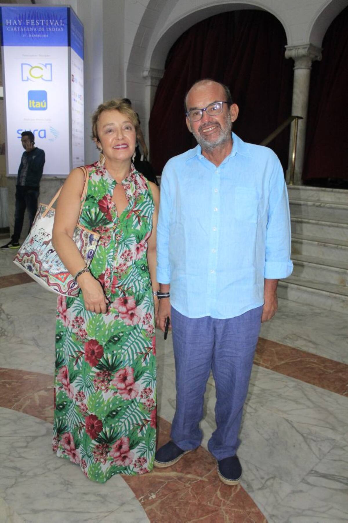 Marcela Monroy y Fernando Salazar. Julio Castaño-El Universal