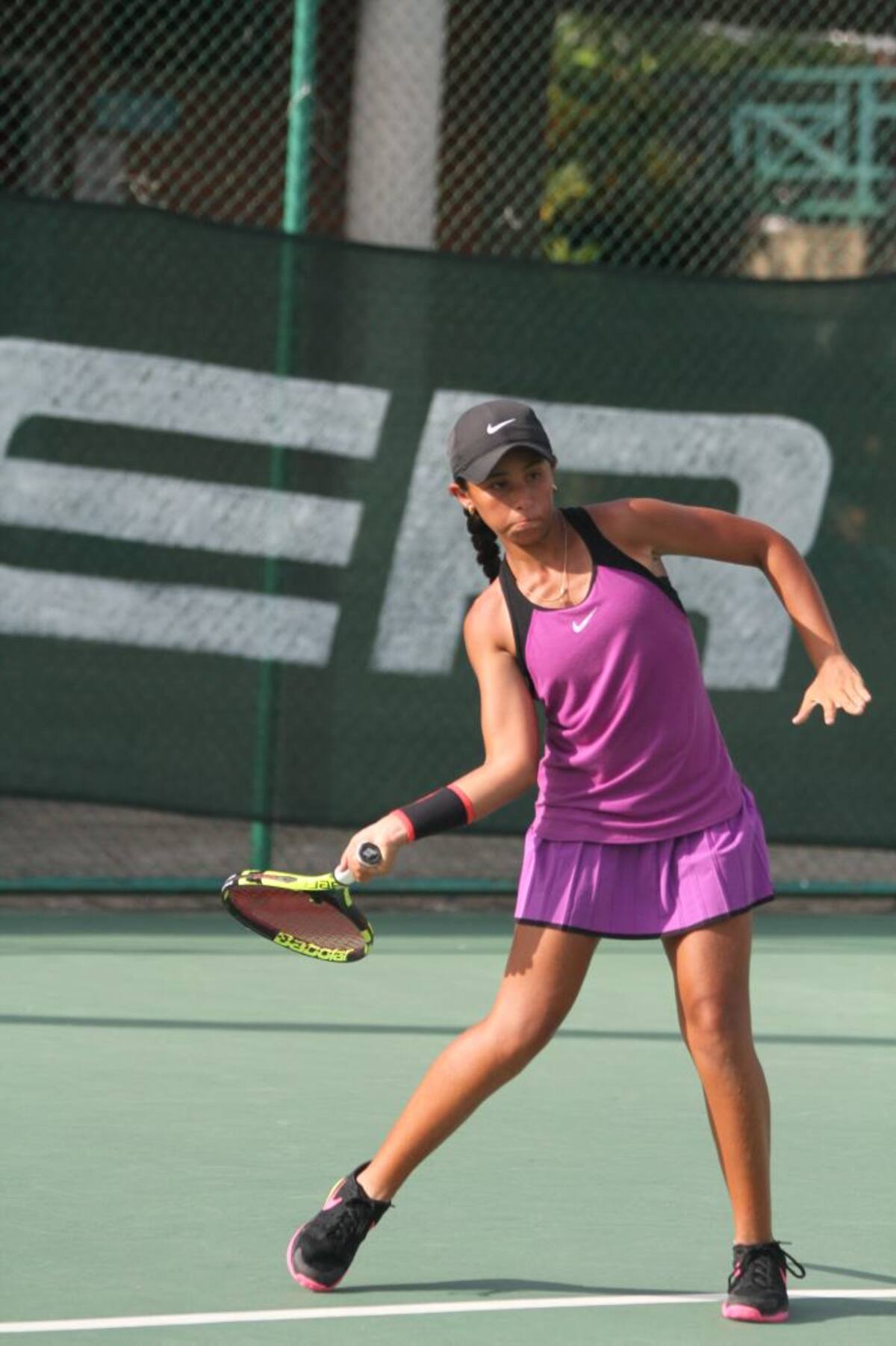 Mariana Jímenez, de Bolívar, finalista en la categoría sub14 femenino. Óscar Díaz-El Universal