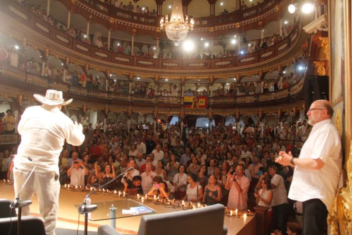 El recinto rebosante de público se rindió ante los aires del vallenato nacido en los Montes de María. Luis Aparicio - El Universal