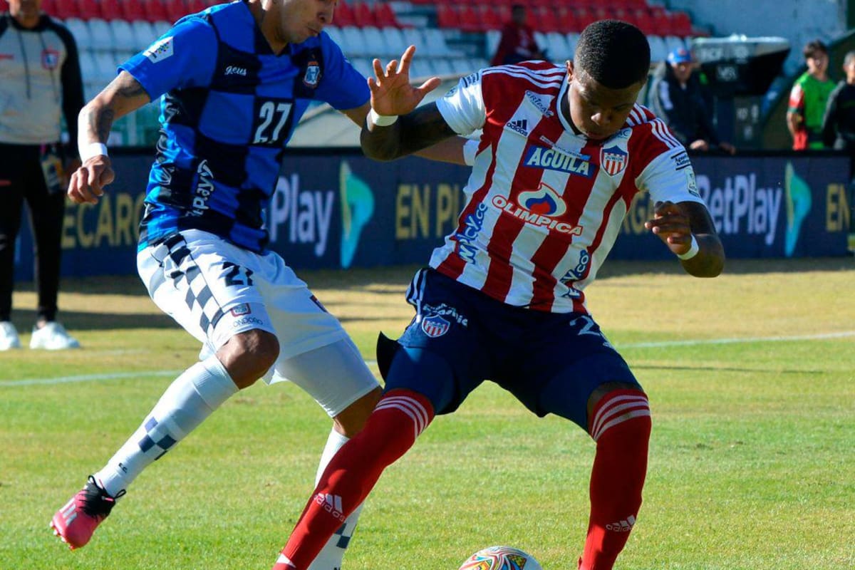 El Junior se ‘achicó’ en su visita a Tunja