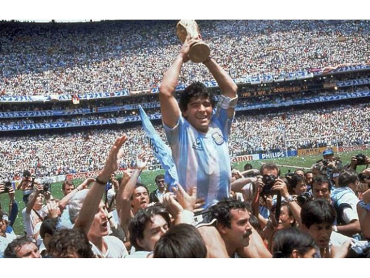 Argentina se coronó campeón en México 86 usando la marca Le Coq Sportif.