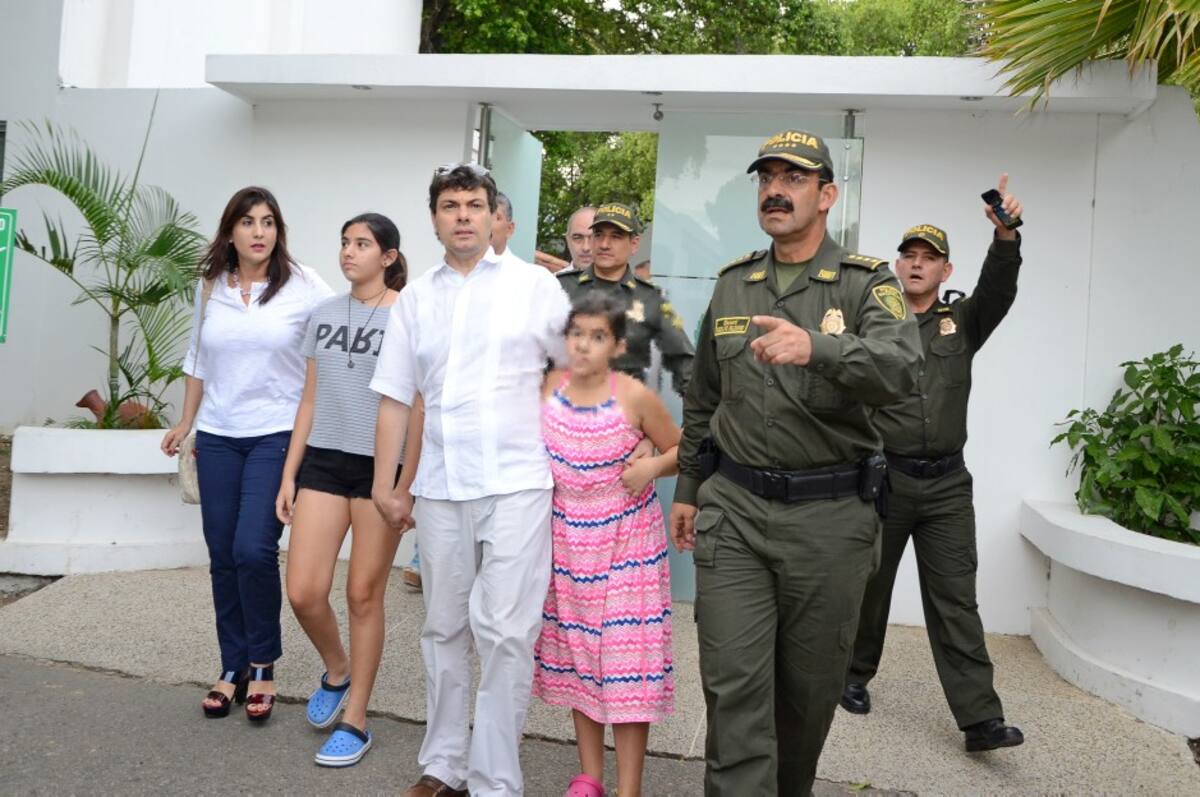 Daniela y su familia. COLPRENSA