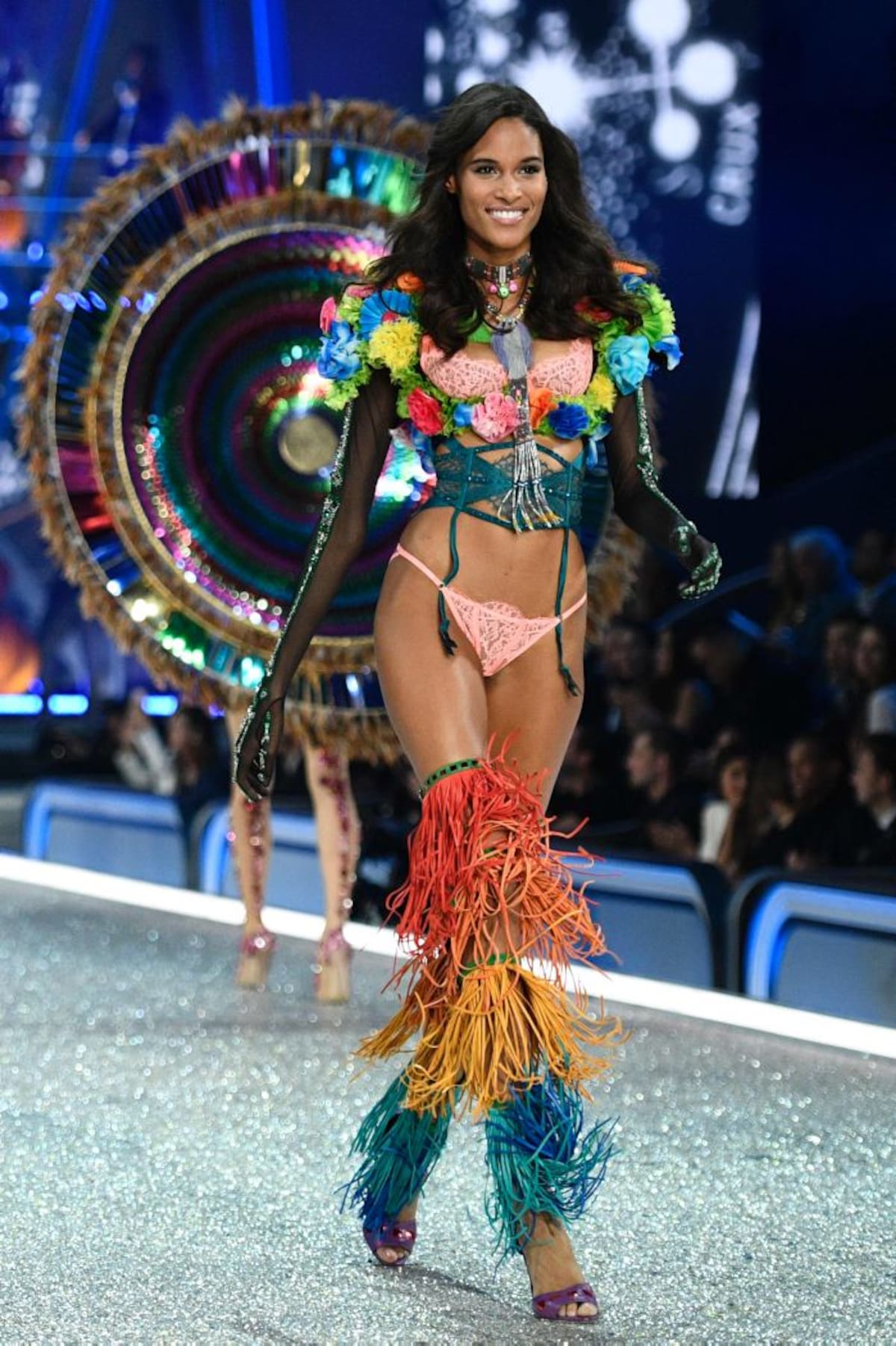 La modelo Cindy Bruna. AFP