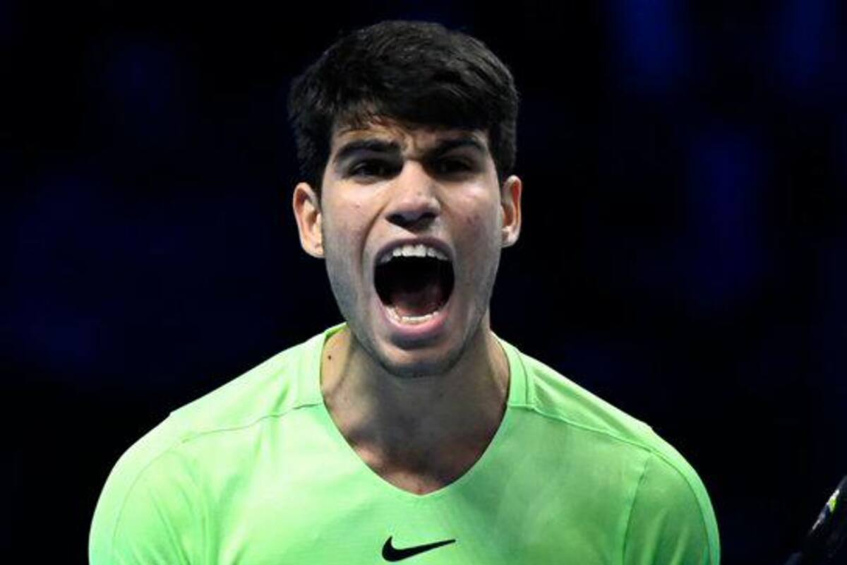 Copa de Maestros: Alcaraz, el jugador más joven del siglo en ganar un partido aquí