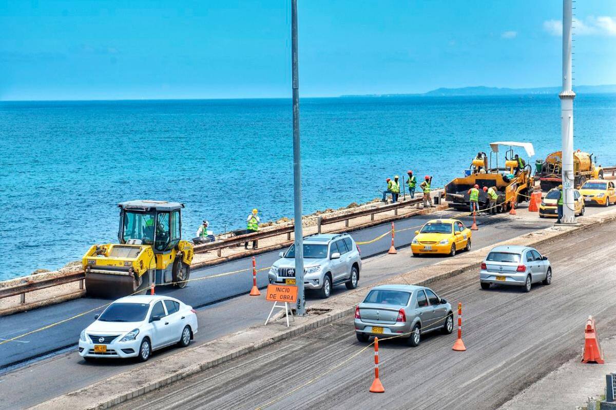 Esta fue la millonaria inversión de la administración Dau a la malla vial