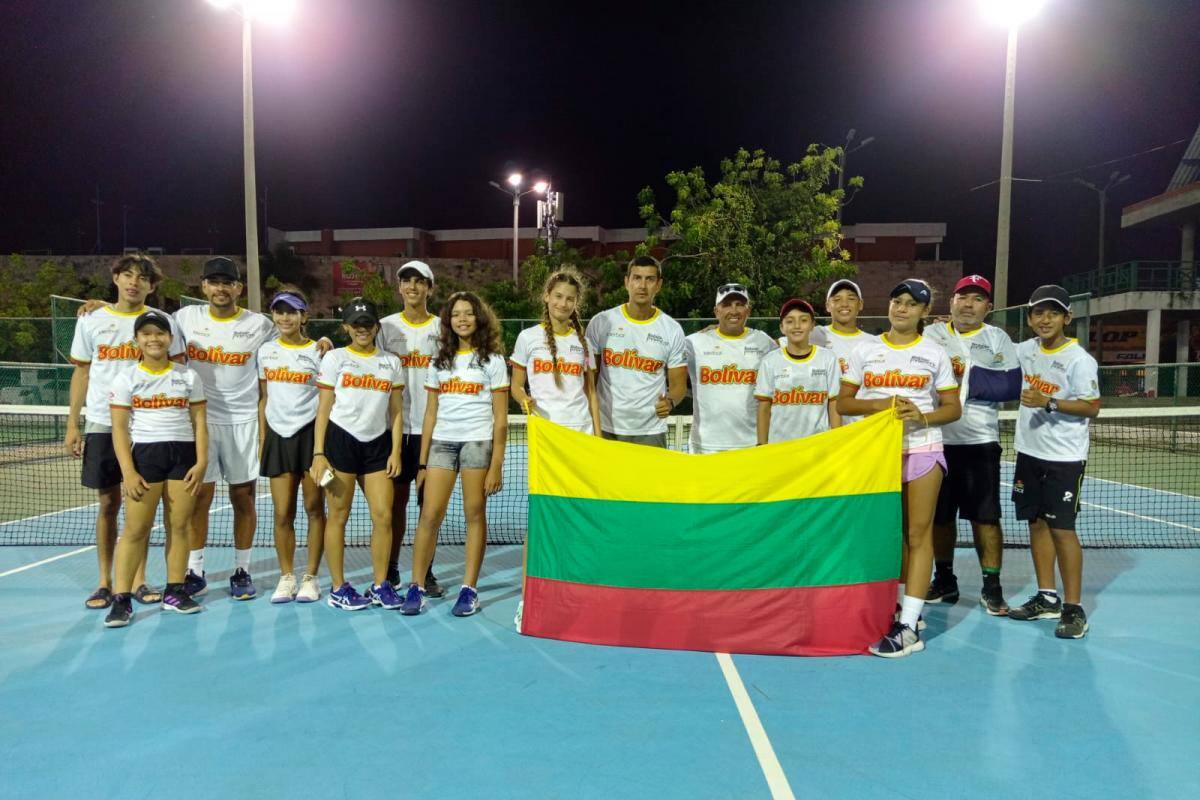 Tenis: Selección Bolívar viaja con optimismo a Pereira
