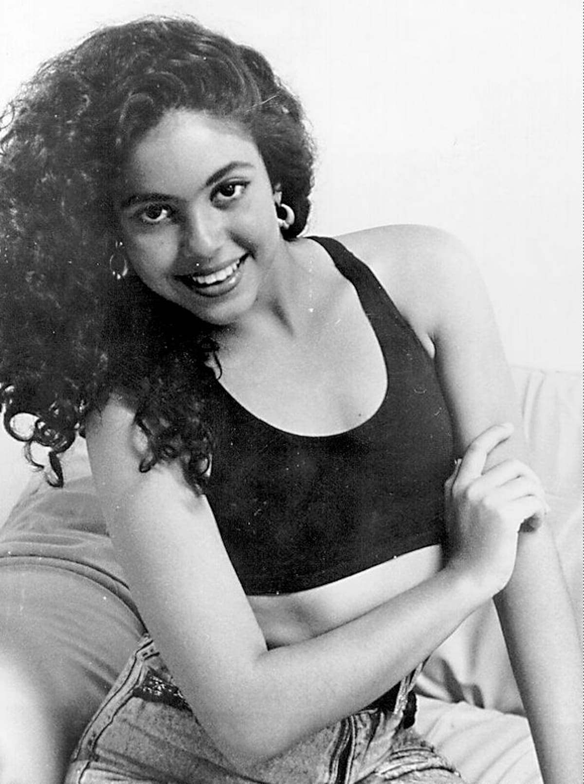 Shakira, en su entrevista con Patrizia Castillo Torres en 1991. Archivo/Eduardo Herrán Garavito